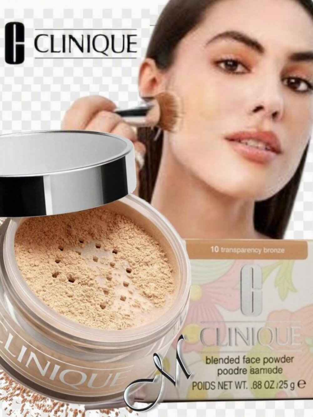 Clinique Blended Face Powder* ~ 10 Transparency Bronze (1,2,3,4) NIB/Sealed 25g